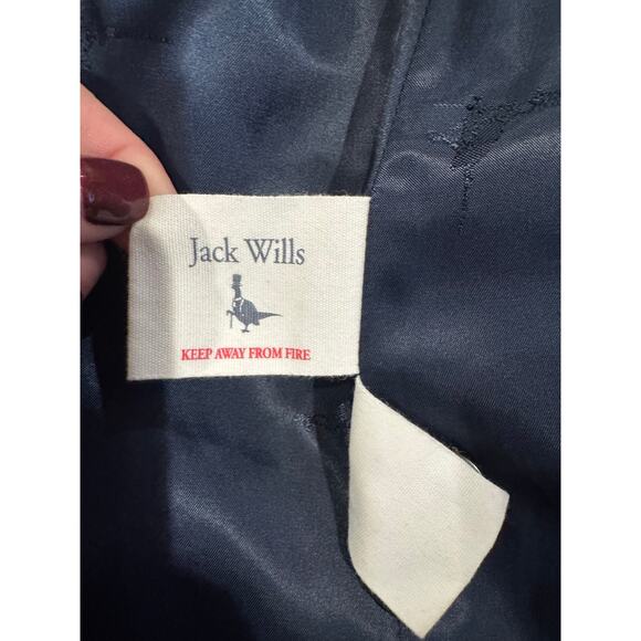 Jack Wills UK British Classic Trench Coat US Size 4 - Picture 10 of 11